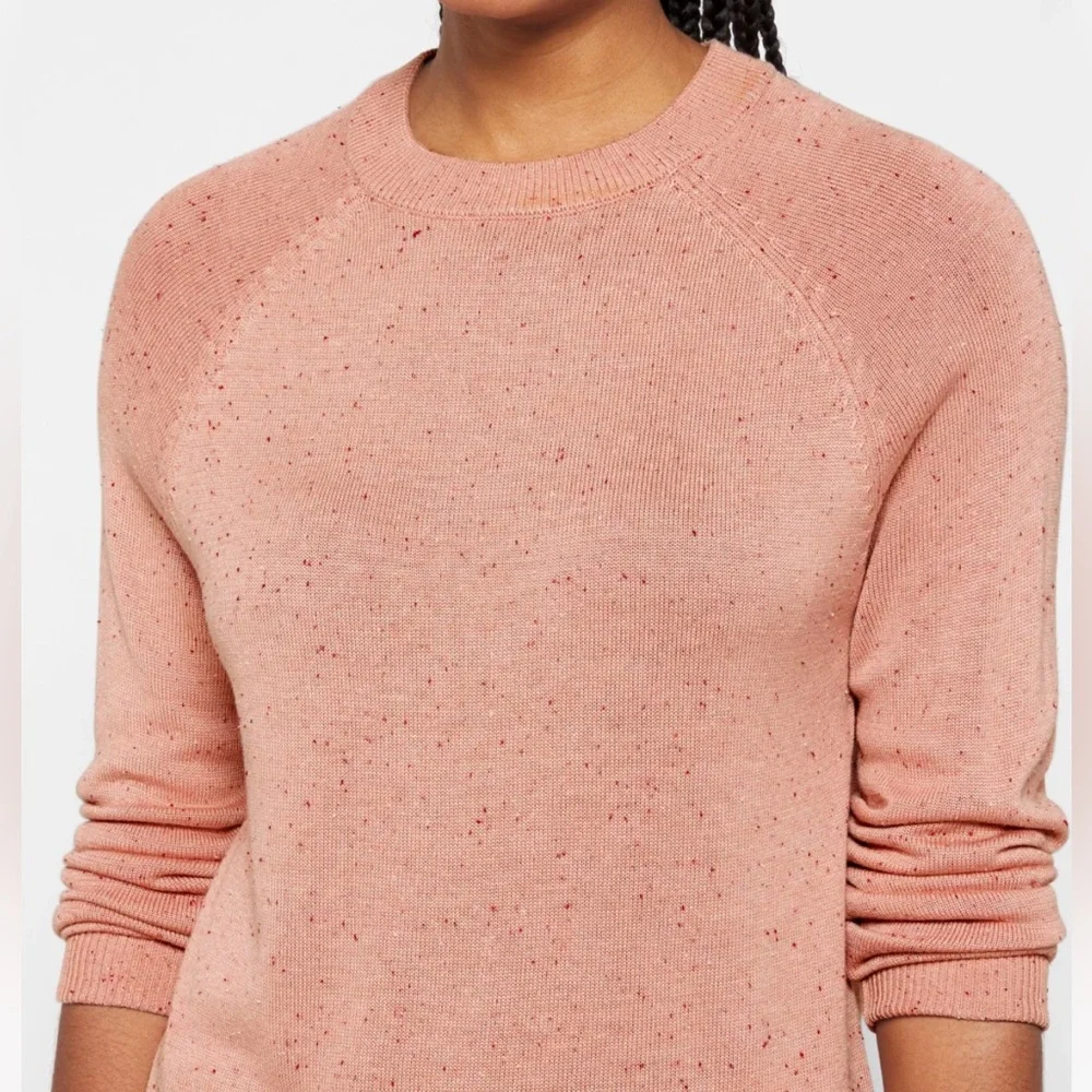 Stitches & Stripes Jaelynn Crewneck Sweater, pink, XL